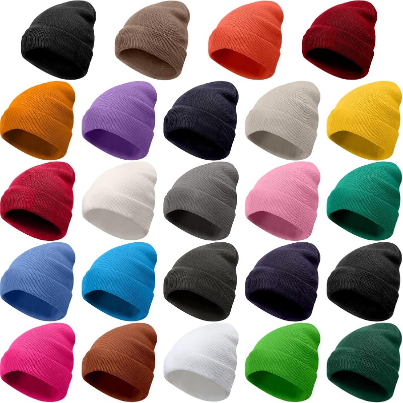 Skull Cap Helmet Liner - 1pc Winter Warm Thick Beanie Hat
