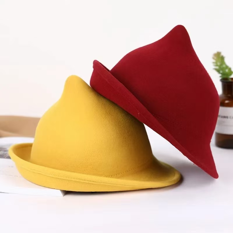 2025  100% Wool Modern Witch H - Fedora Hat Wool incelemesi ve fiyatı