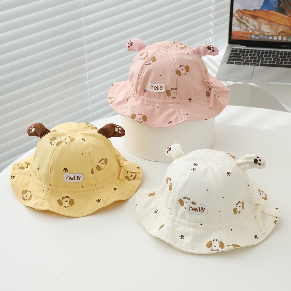 Baby Fishing Cap Spring Autumn - Bucket Hat Cotton incelemesi ve fiyatı