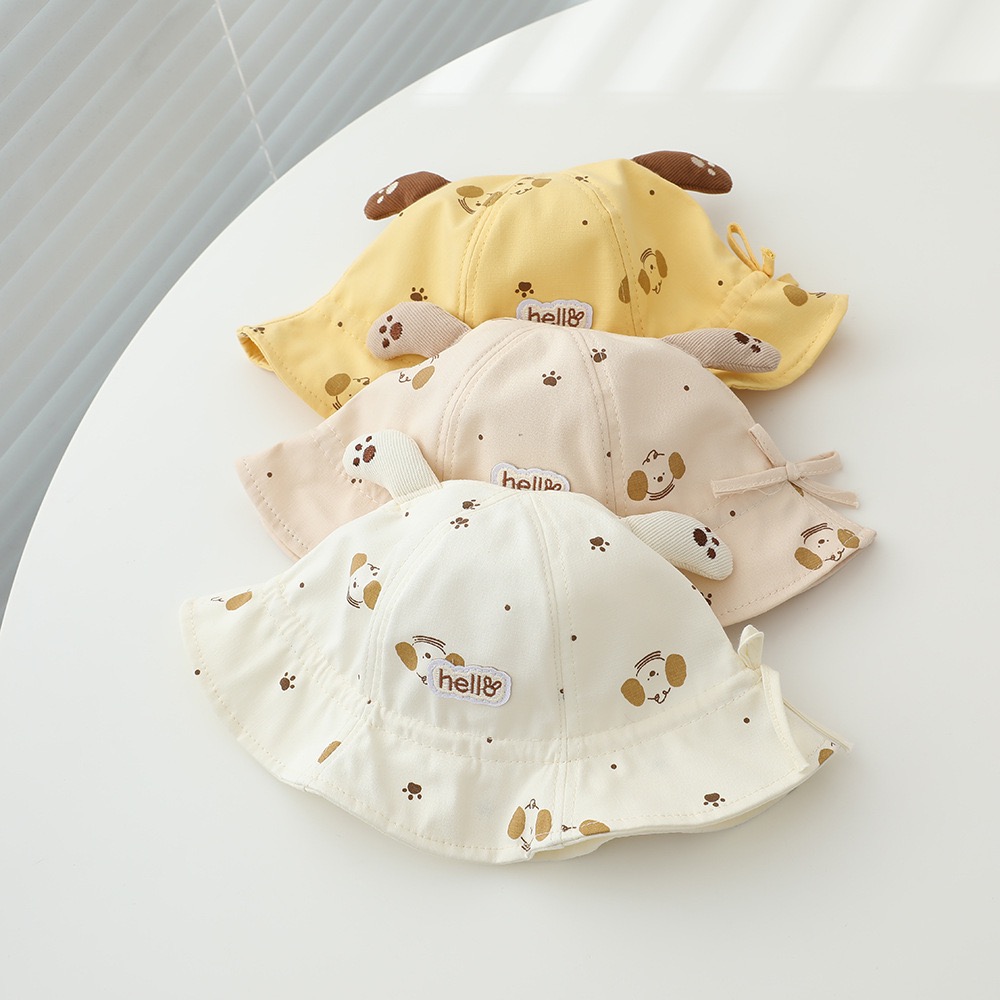 Baby Fishing Cap Spring Autumn - Bucket Hat Cotton incelemesi ve fiyatı