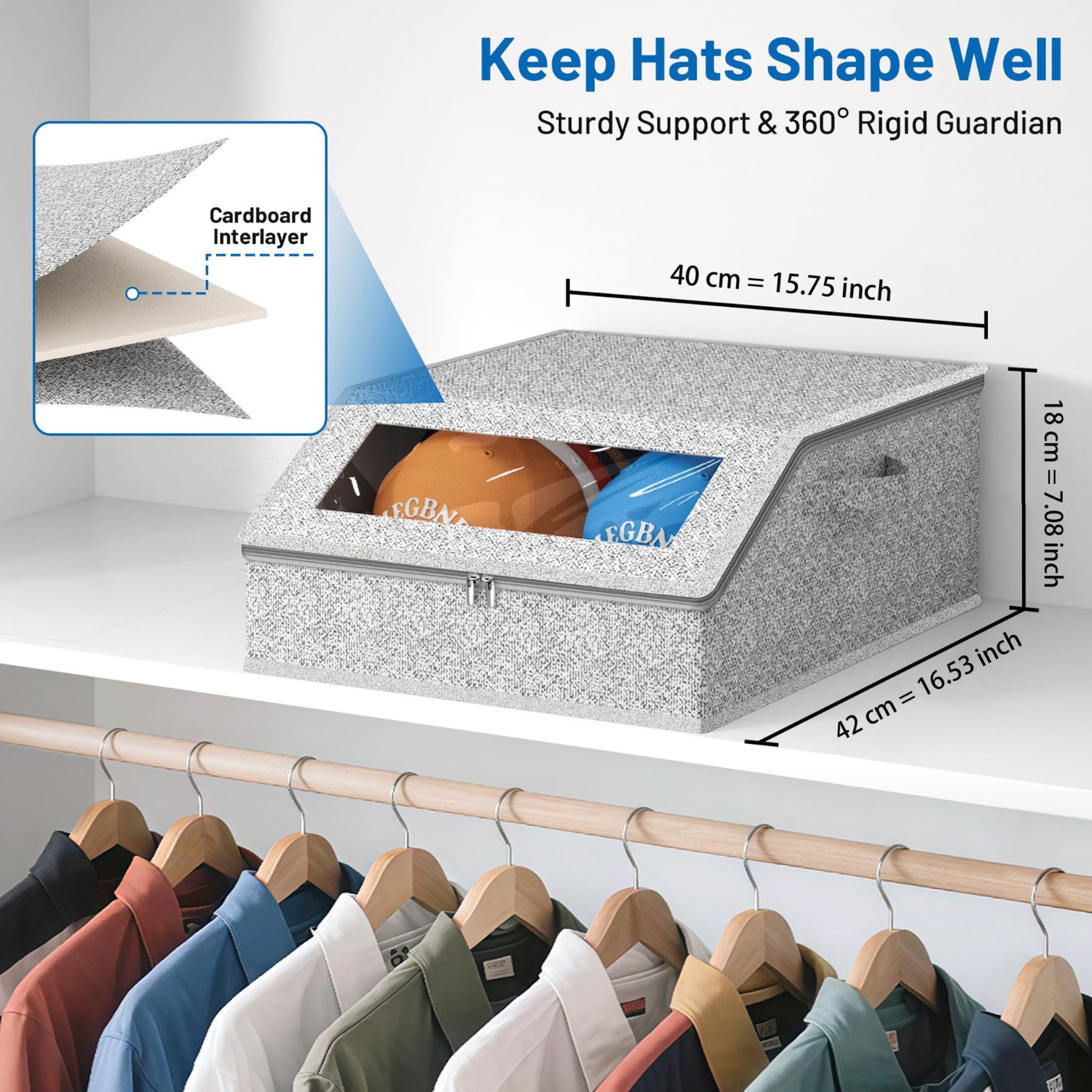 Large Capacity Double Row Hat  - Baseball Cap Structured incelemesi ve fiyatı