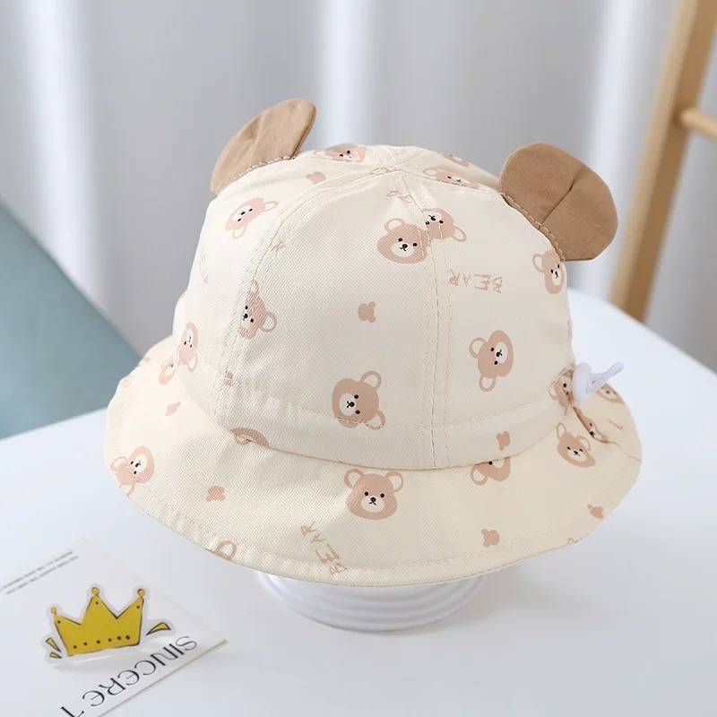 Spring 2026 New Cartoon Bear R - Bucket Hat Cotton incelemesi ve fiyatı