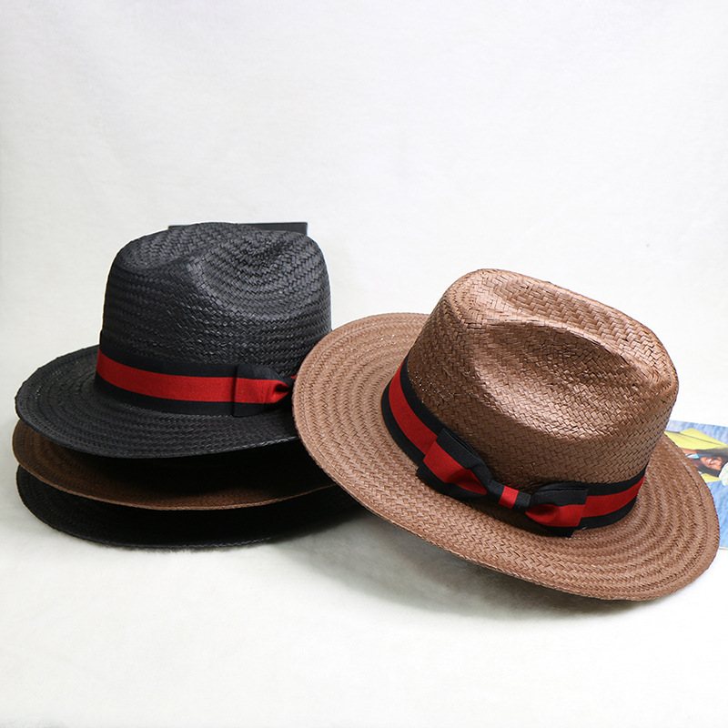 Hand Woven Straw Hat Jazz Cowb - Cowboy Hat Straw incelemesi ve fiyatı