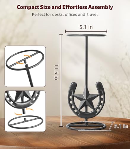 Western Horseshoe Star Hat Sta - Cowboy Hat Straw incelemesi ve fiyatı