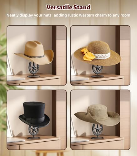 Western Horseshoe Star Hat Sta - Cowboy Hat Straw incelemesi ve fiyatı