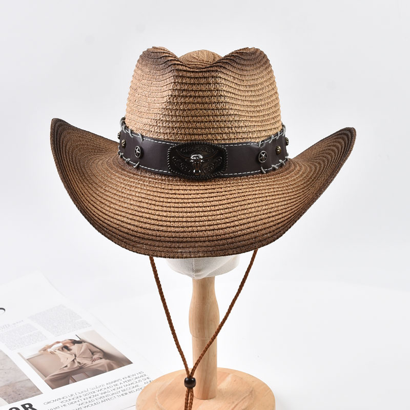 Summer Western Cowboy Straw Ha - Cowboy Hat Straw incelemesi ve fiyatı