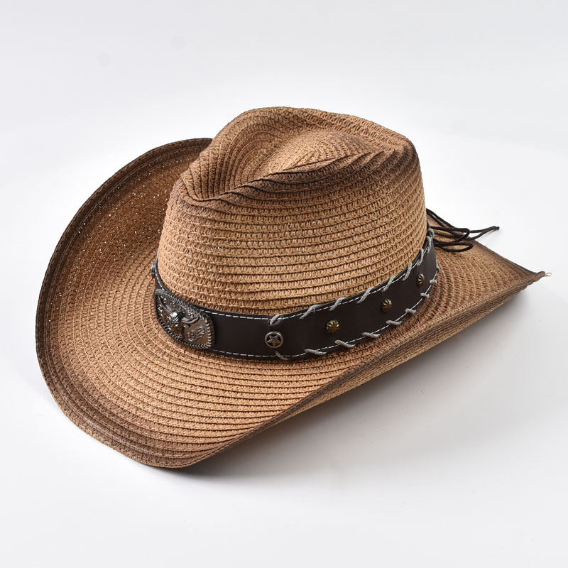 Summer Western Cowboy Straw Ha - Cowboy Hat Straw incelemesi ve fiyatı