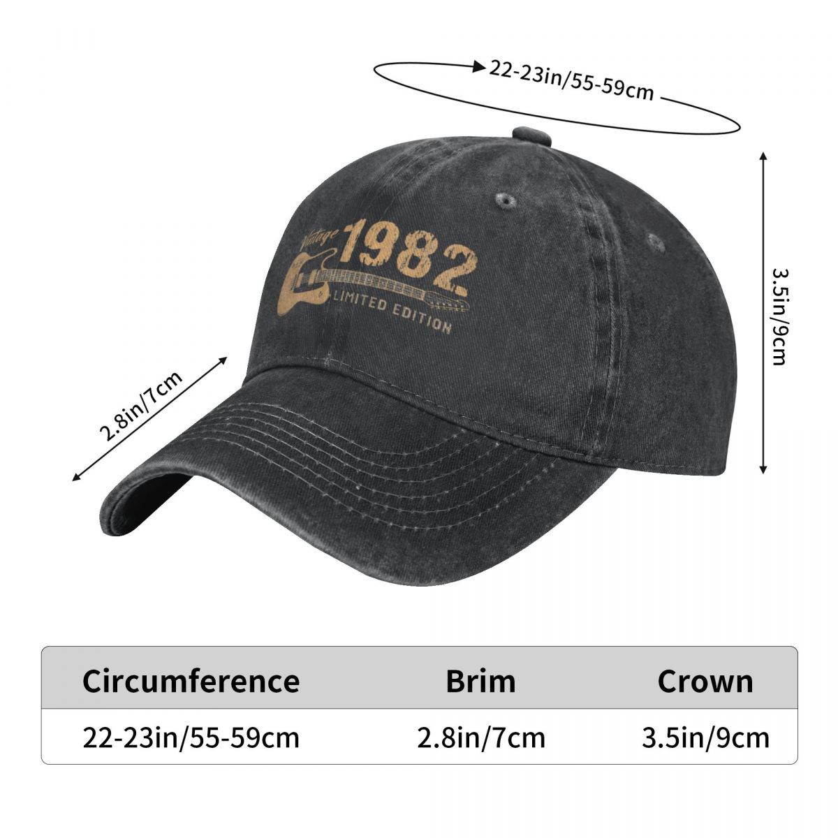 Washed Men's Baseball Cap Guit - Golf Cap Dad incelemesi ve fiyatı