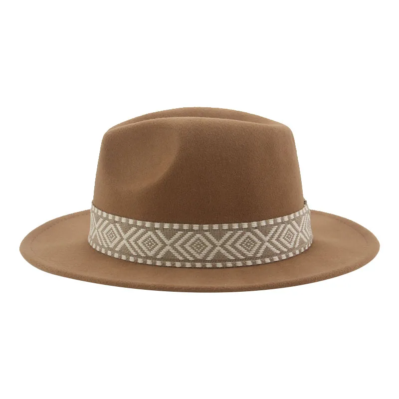 Panama Hat Western Cowboy Hats - Fedora Hat Wool incelemesi ve fiyatı