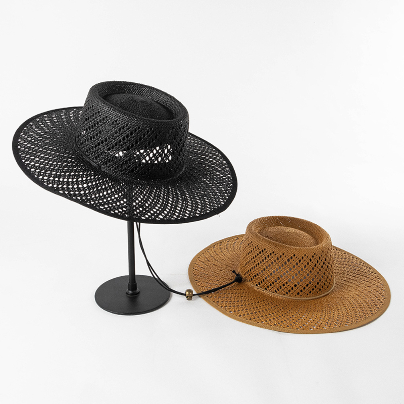 New Hand Woven Hollow Circular - Cowboy Hat Straw incelemesi ve fiyatı