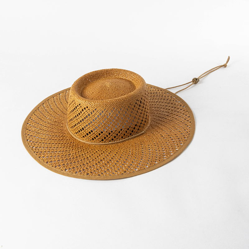 New Hand Woven Hollow Circular - Cowboy Hat Straw incelemesi ve fiyatı