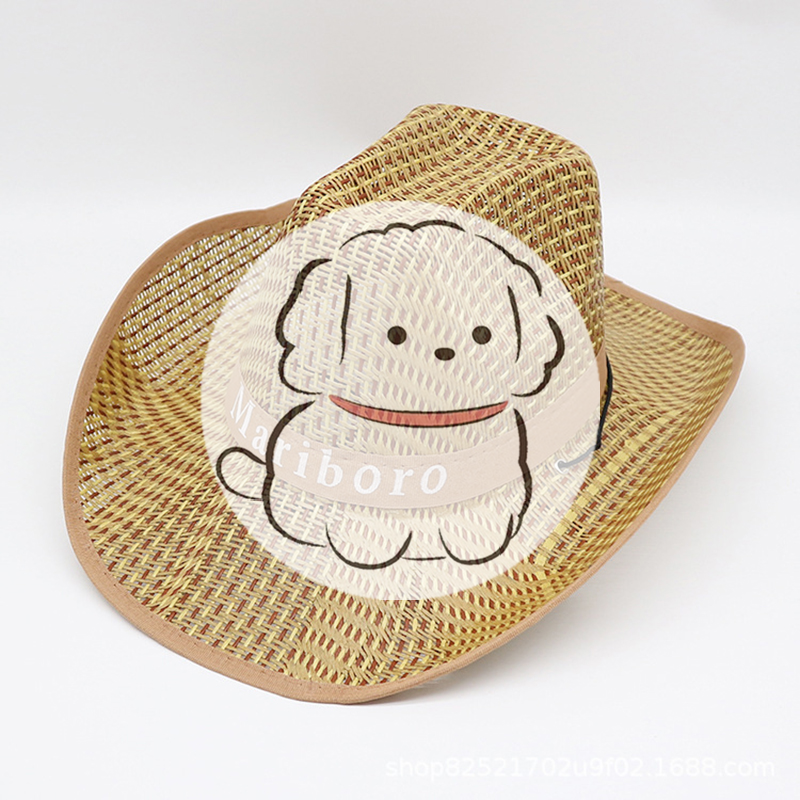 Men Retro Western Cowboy Summe - Cowboy Hat Straw incelemesi ve fiyatı