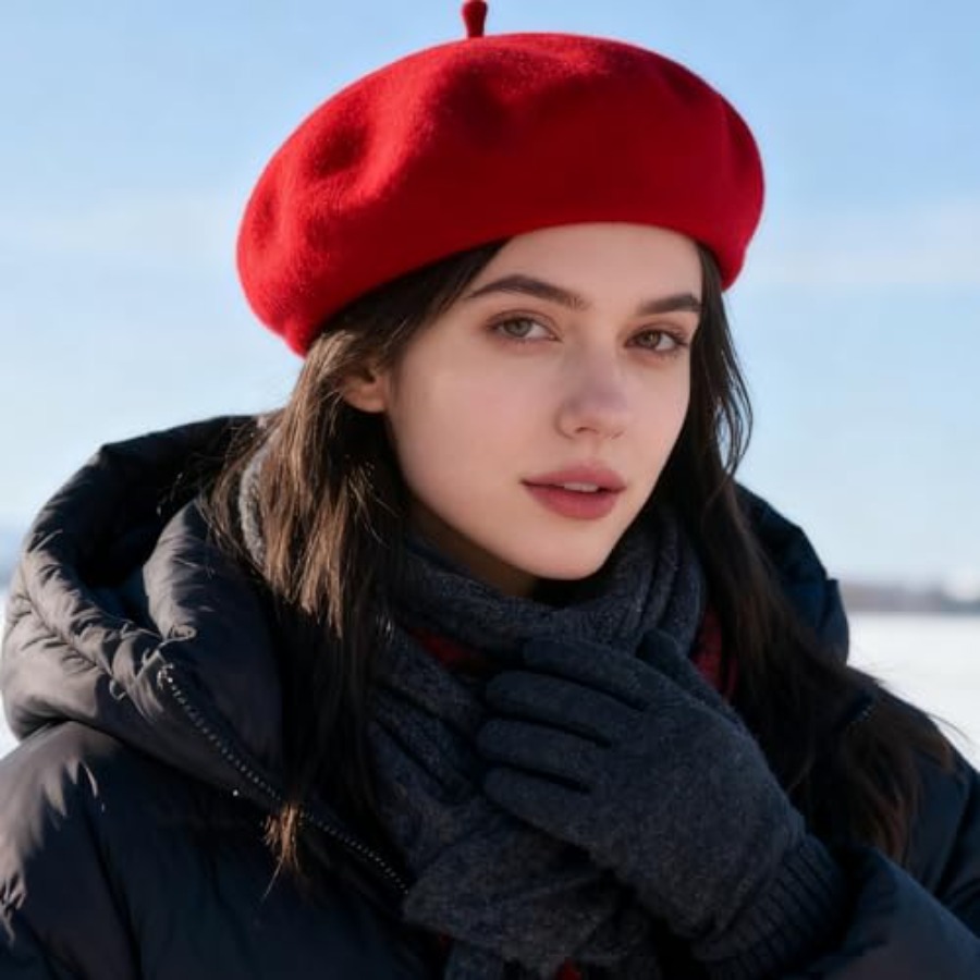 Women Classic French Beret Hat - Beret French Wool incelemesi ve fiyatı