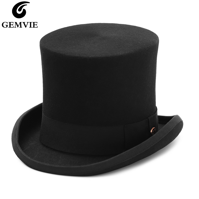 GEMVIE 17cm 100% Wool Felt Top - Fedora Hat Wool incelemesi ve fiyatı