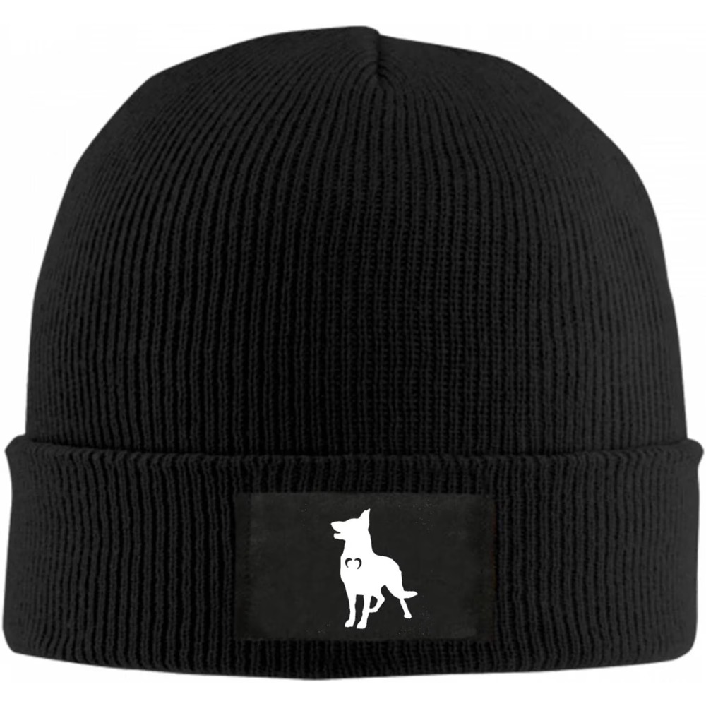 German Shepherd With Heart Bea - Beanie Cuffed Knit incelemesi ve fiyatı