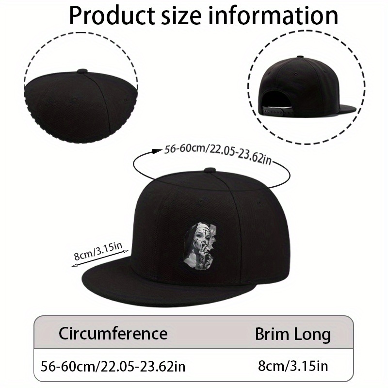 Fashion Flat Brim Baseball Cap - Snapback Hat Flat incelemesi ve fiyatı