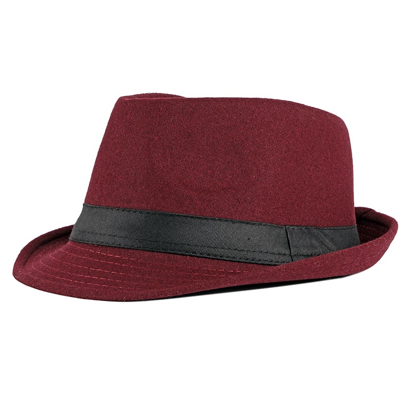 Hat for Men New Autumn Winter  - Fedora Hat Wool incelemesi ve fiyatı