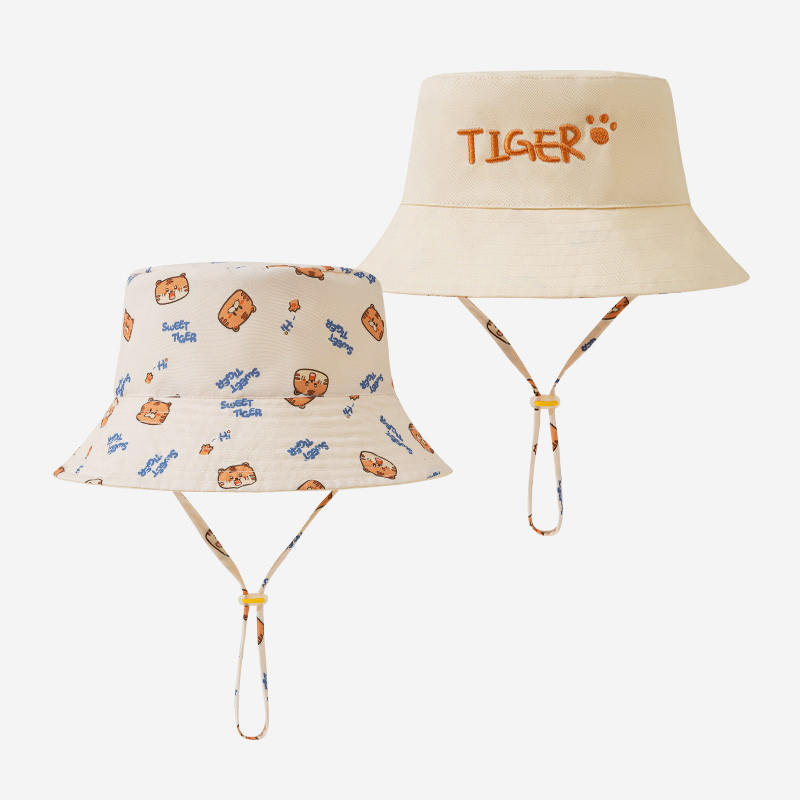 Letter Embroidered Baby Bucket - Bucket Hat Cotton incelemesi ve fiyatı