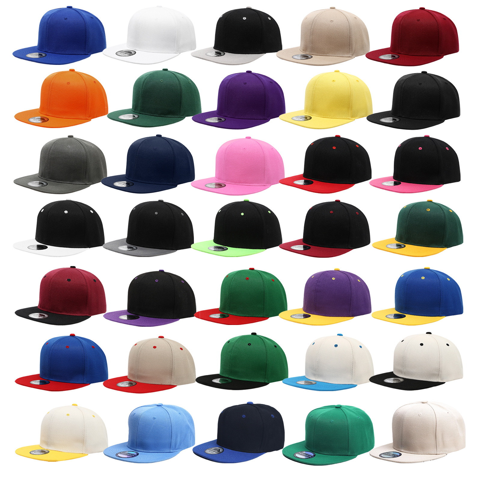 Custom Logo Snapback Caps Men  - Snapback Hat Flat incelemesi ve fiyatı
