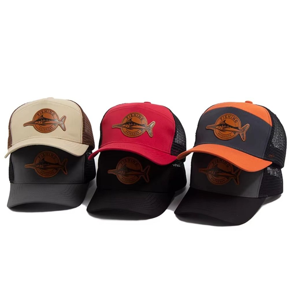 Fashion Shark Pattern Fishing  - Trucker Cap Mesh incelemesi ve fiyatı