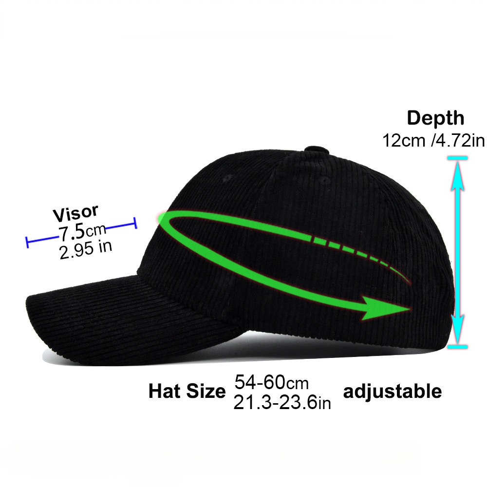 Corduroy Trucker Hat Unisex 5  - Corduroy Cap 5 Panel incelemesi ve fiyatı