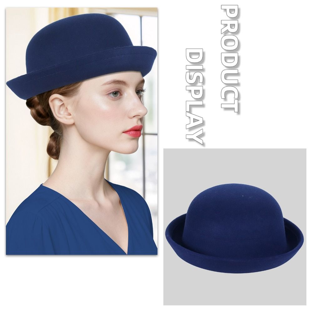 Trendy Solid Color Women’s Bow - Fedora Hat Wool incelemesi ve fiyatı