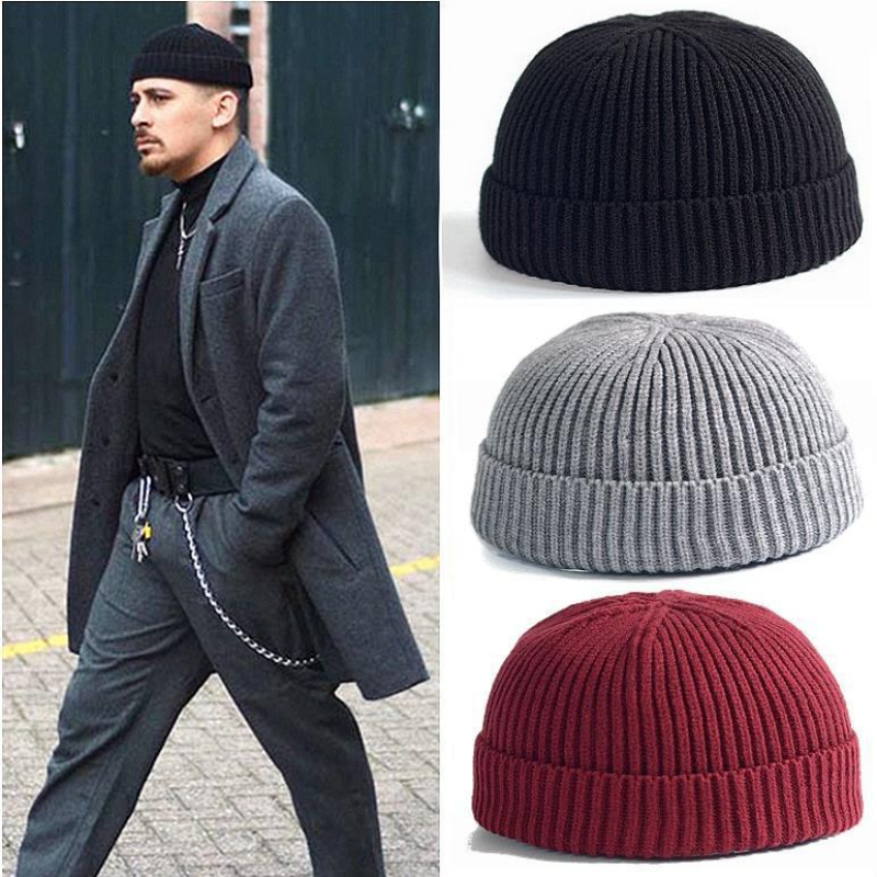 Winter Knitted Hat Warm Outdoo - Beanie Cuffed Knit incelemesi ve fiyatı