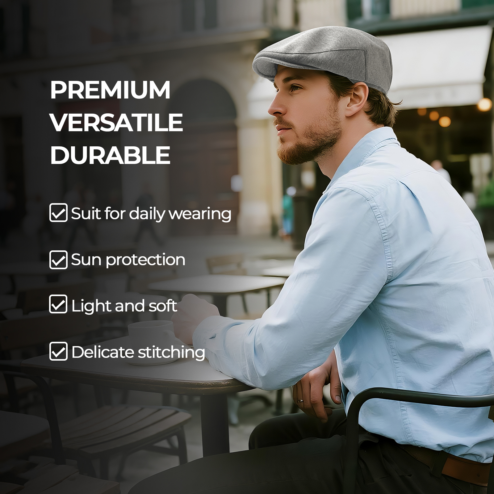 JGAGOUL Classic Newsboy Cap fo - Newsboy Cap Ivy incelemesi ve fiyatı