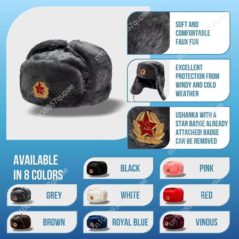 BELEON Ushanka Russian Fur Hat - Winter Trapper Hat incelemesi ve fiyatı