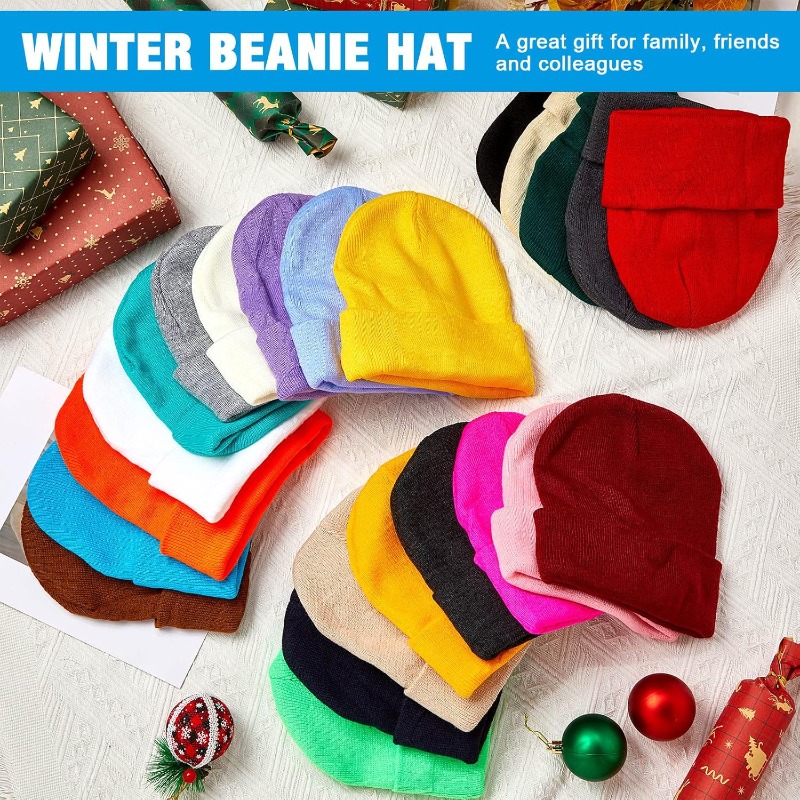 1pc Winter Warm Thick Beanie H - Skull Cap Helmet Liner incelemesi ve fiyatı