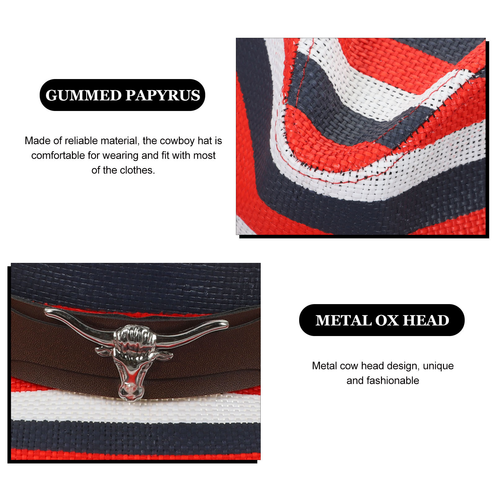 Cowboy Hat Western Style Fashi - Sun Hat Wide Brim incelemesi ve fiyatı