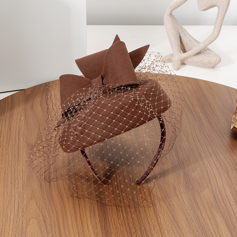 French Black Beret Fascinator  - Beret French Wool incelemesi ve fiyatı