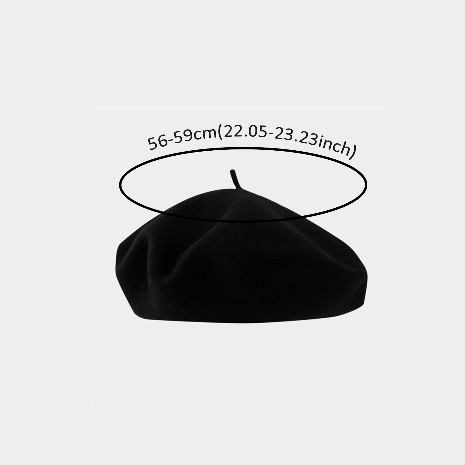 Big Size Beret Women  Large Be - Beret French Wool incelemesi ve fiyatı