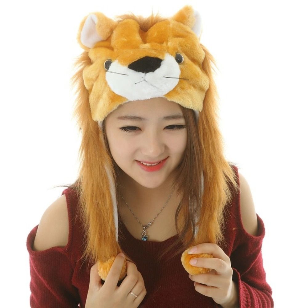 Cartoon Plush Moving Hat Anima - Trapper Hat Ear Flap incelemesi ve fiyatı