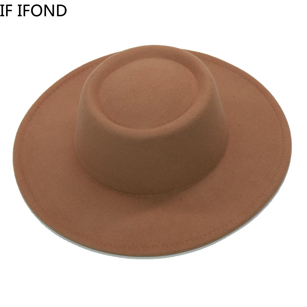 Fedora Hats Men Women 8.5CM Wi - Fedora Hat Wool incelemesi ve fiyatı