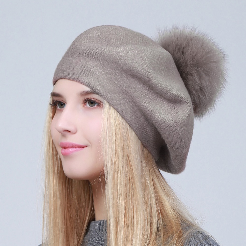 Geebro Women's Beret Hat Winte - Beret French Wool incelemesi ve fiyatı