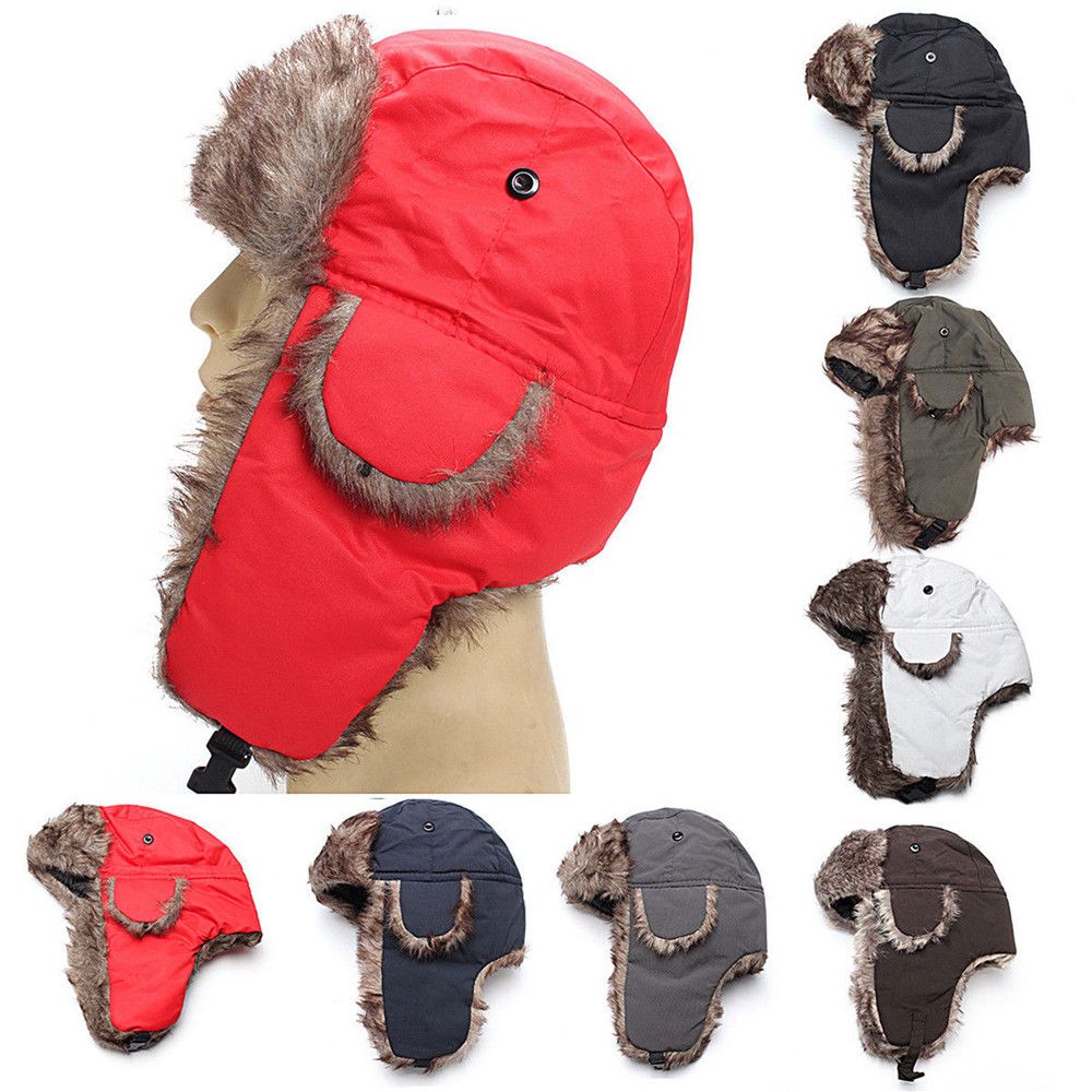 Warm Winter Fur Earflap Ski Ha - Trapper Hat Ear Flap incelemesi ve fiyatı