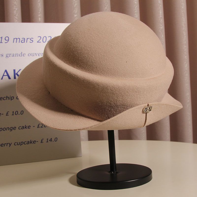 Wool Felt Sun Hats Round Top K - Fedora Hat Wool incelemesi ve fiyatı