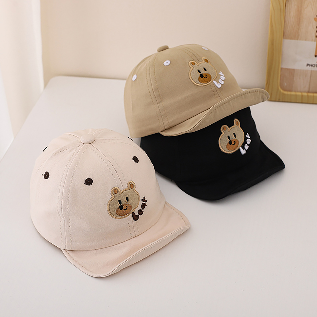 Cute Baby Peaked Hat Soft Brim - Visor Sun Hat incelemesi ve fiyatı