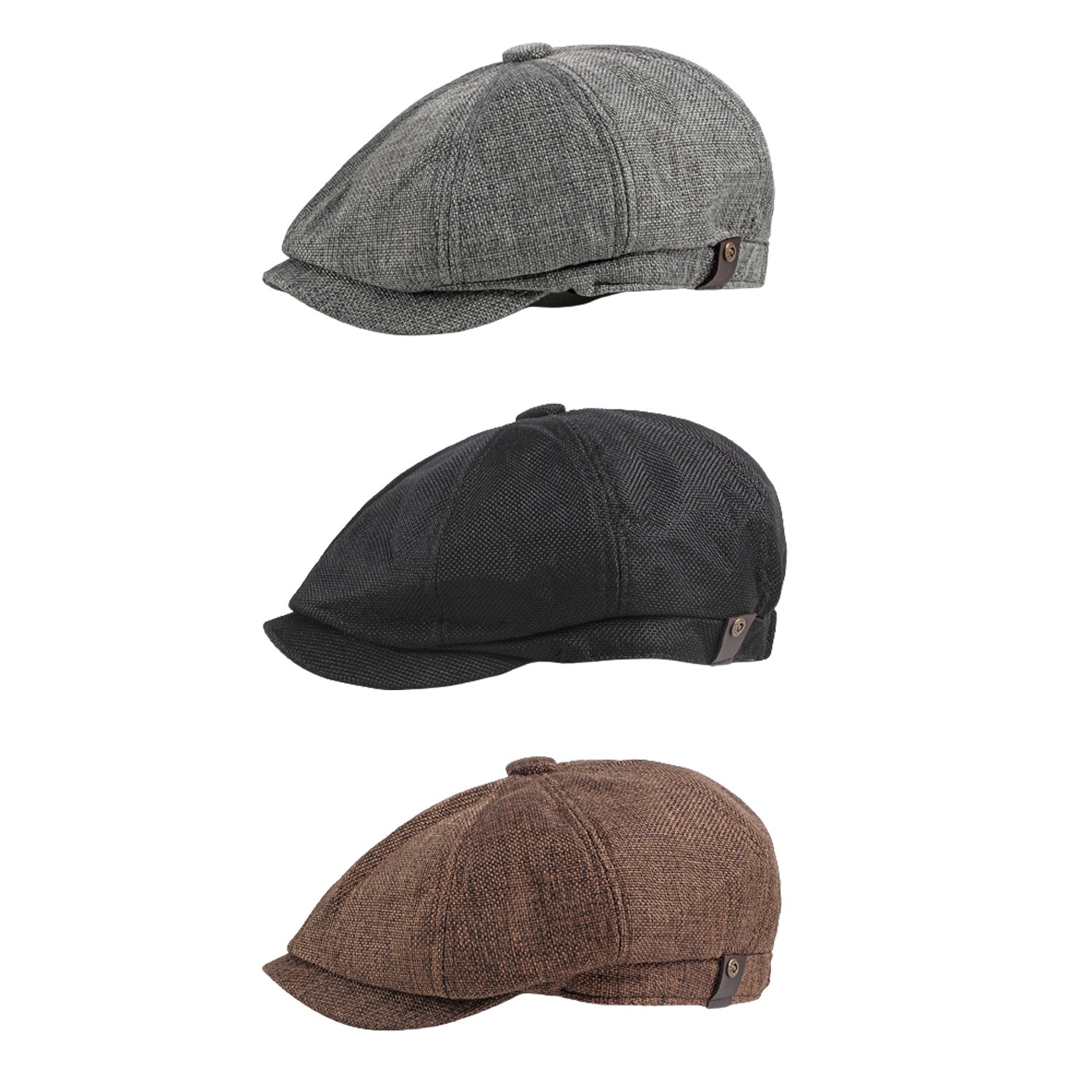 Men Classic 8 Panel Newsboy Ga - Newsboy Cap Ivy incelemesi ve fiyatı