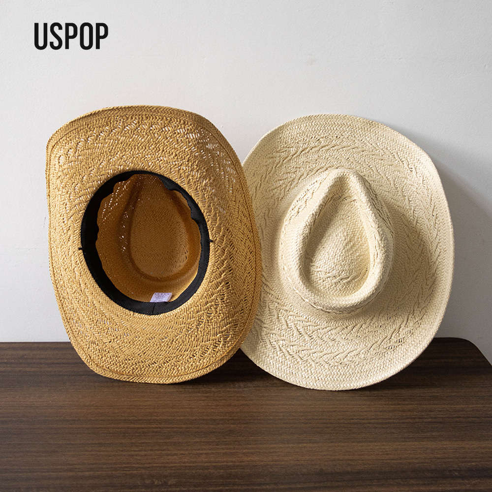 USPOP Women Summer Straw Cowbo - Cowboy Hat Straw incelemesi ve fiyatı