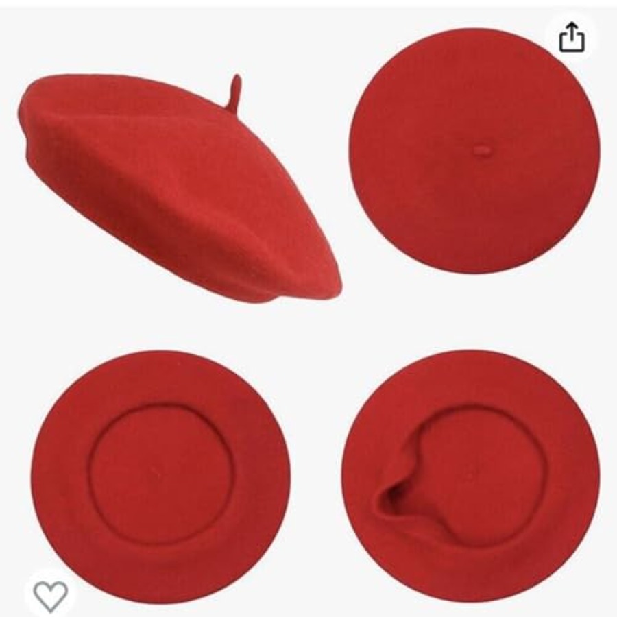 Women's Beret Hats Chic French - Beret French Wool incelemesi ve fiyatı