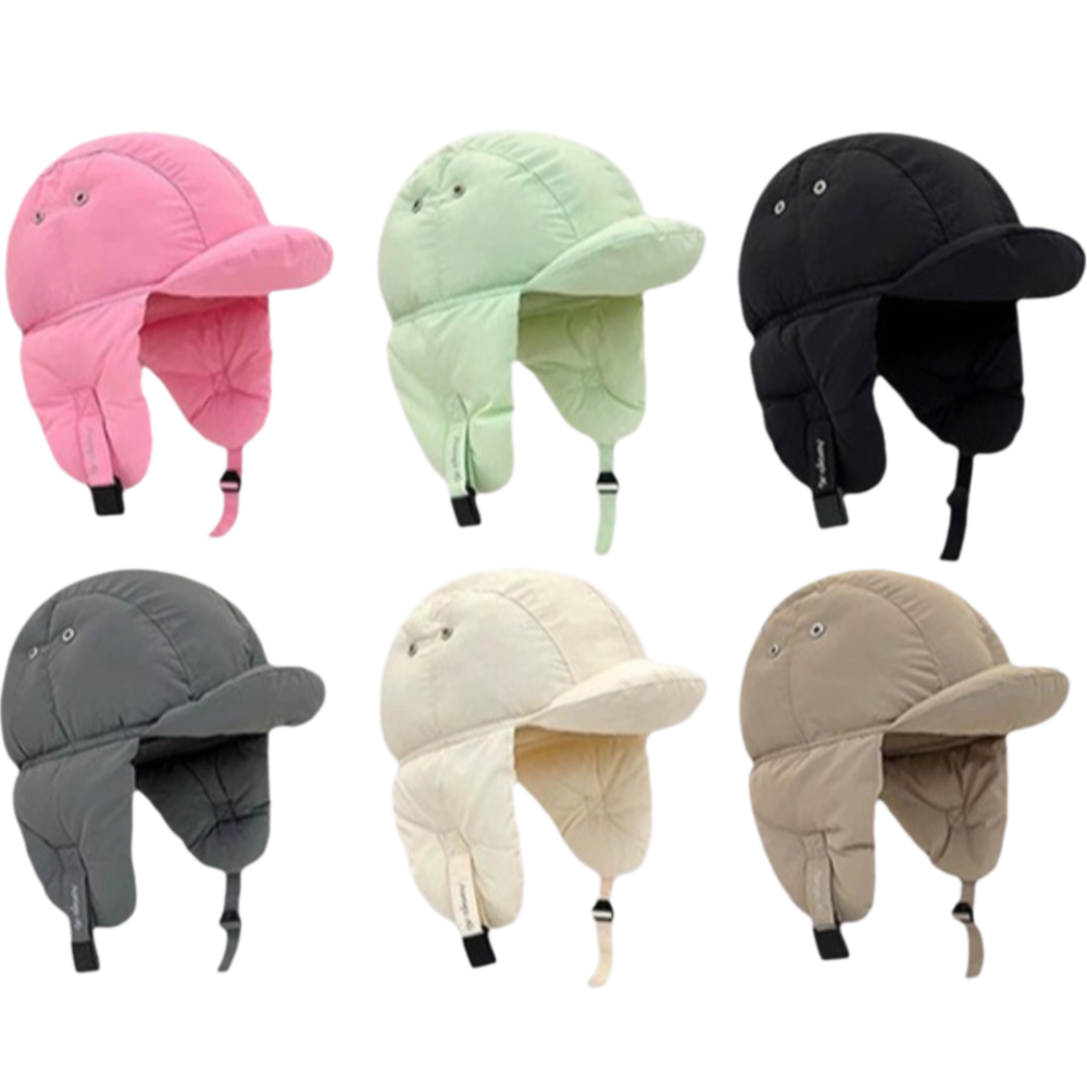 Solid Color Padded Bomber Hats - Trapper Hat Ear Flap incelemesi ve fiyatı