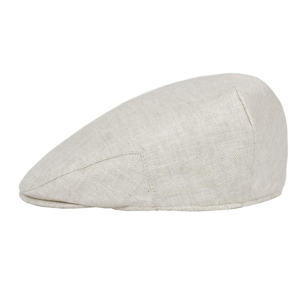 BOTVELA Linen Flat Cap for Men - Newsboy Cap Ivy incelemesi ve fiyatı