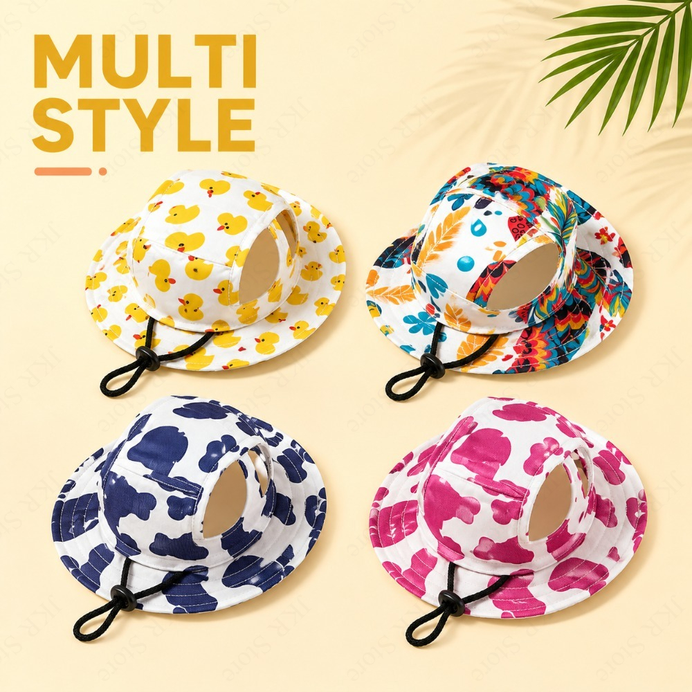 Printed Pet Dog Hat Adjustable - Running Cap Lightweight incelemesi ve fiyatı