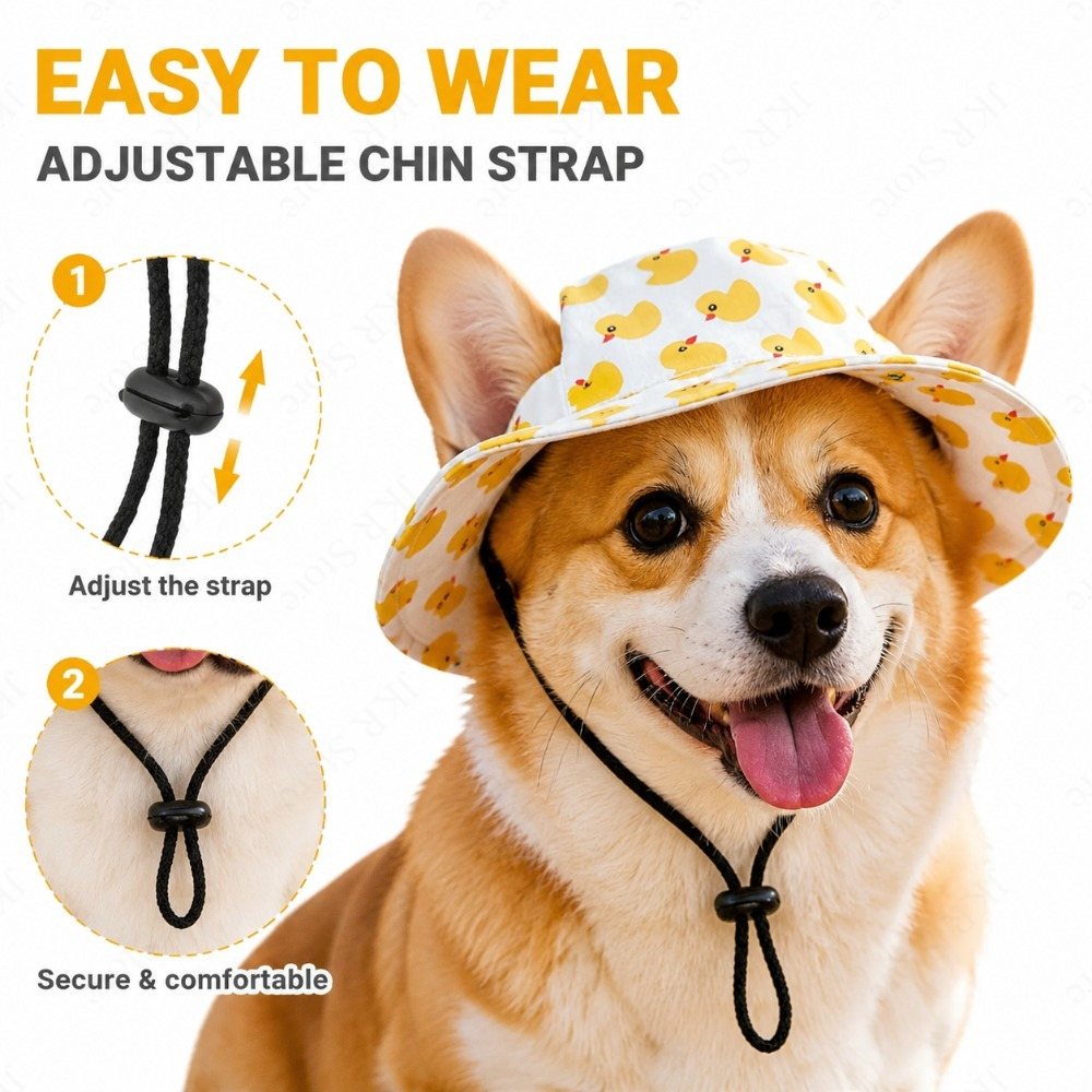Printed Pet Dog Hat Adjustable - Running Cap Lightweight incelemesi ve fiyatı