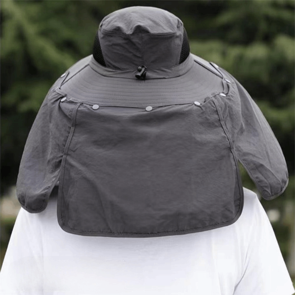 Removable Cloth Men Sun Hat Bi - Bucket Hat Cotton incelemesi ve fiyatı