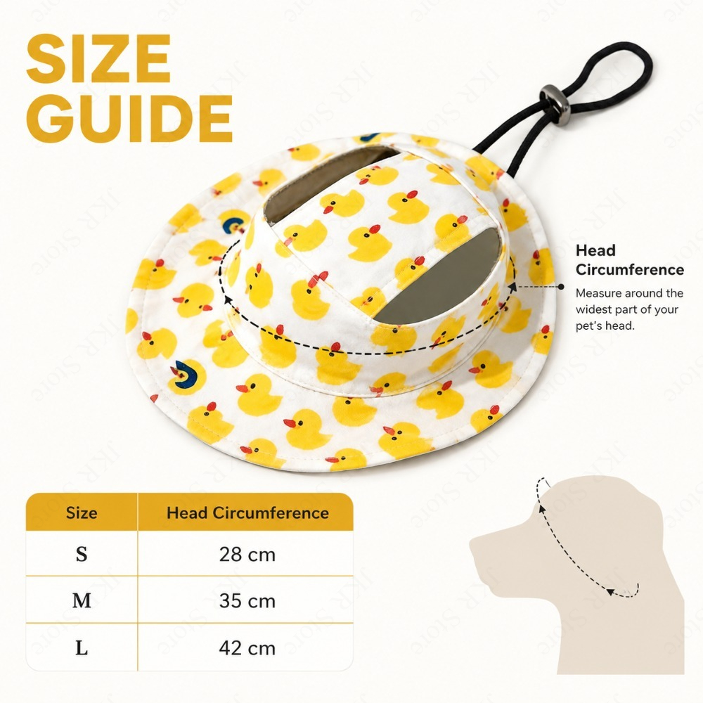 Adjustable Dog Hat Cute Print  - Running Cap Lightweight incelemesi ve fiyatı