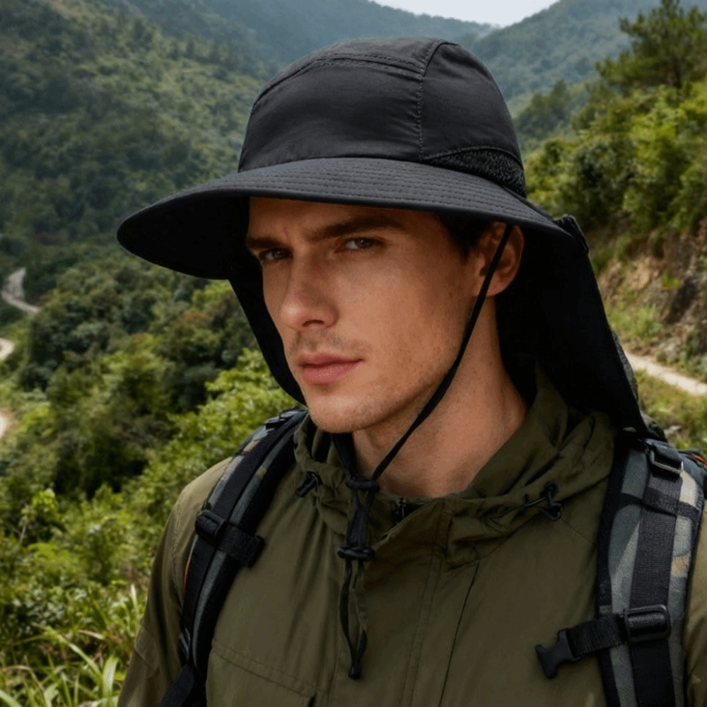 Fashion Wide Brim Outdoor Sun  - Bucket Hat Cotton incelemesi ve fiyatı