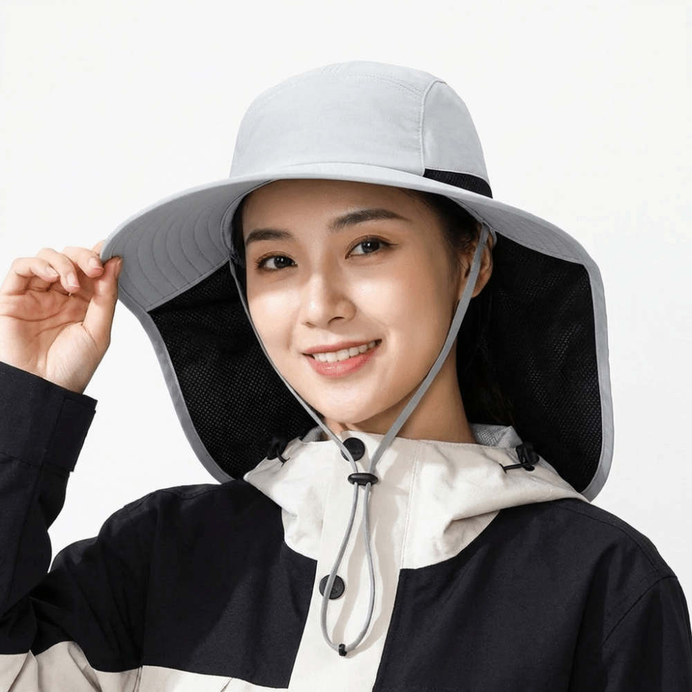 Fashion Wide Brim Outdoor Sun  - Bucket Hat Cotton incelemesi ve fiyatı